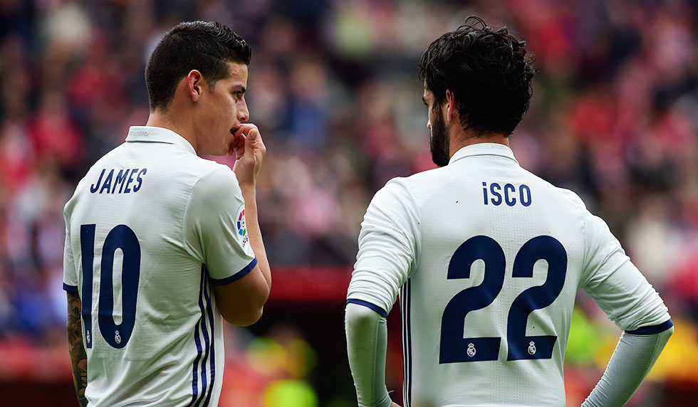 James Rodríguez Isco