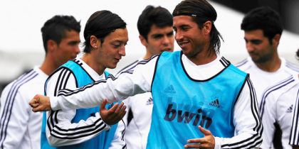 Sergio Ramos Mesut Özil