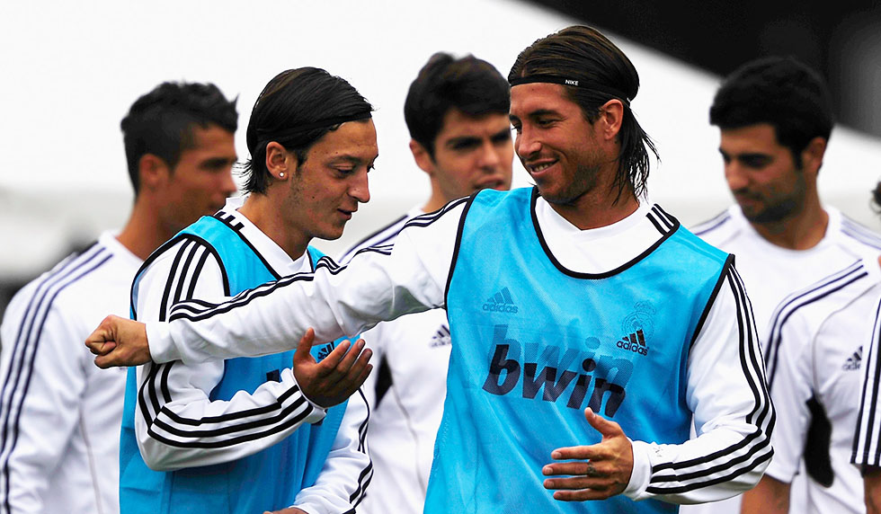 Sergio Ramos Mesut Özil