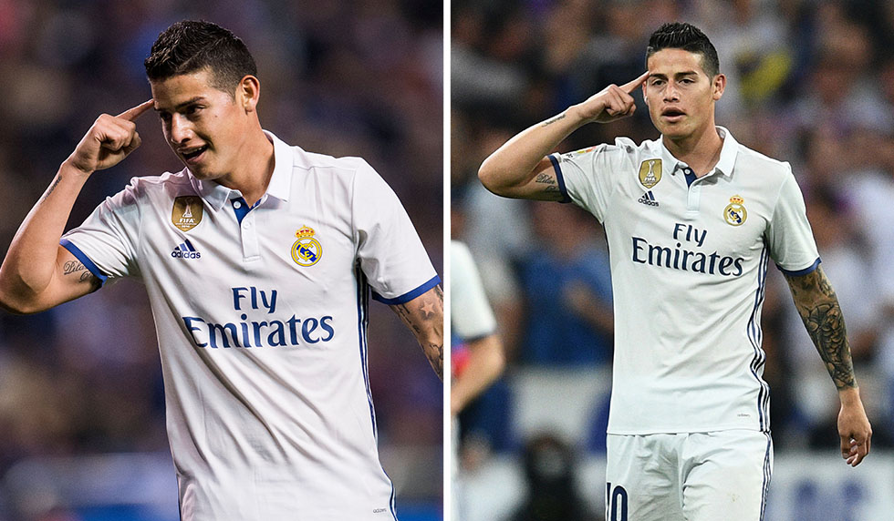 James Rodriguez Real Madrid
