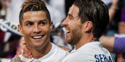 Sergio Ramos Cristiano Ronaldo