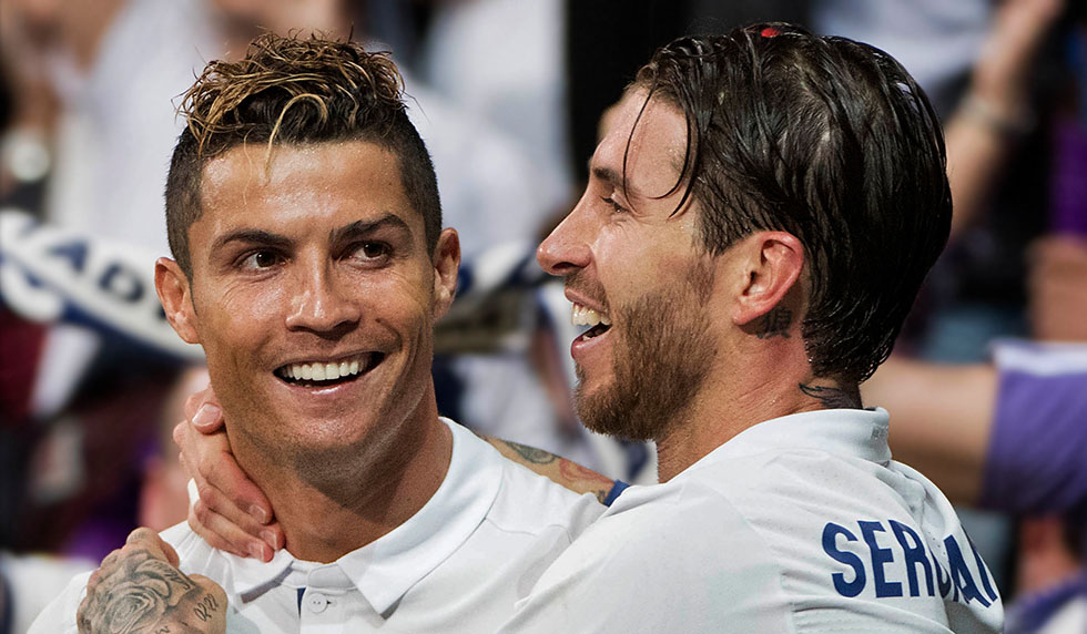 Sergio Ramos Cristiano Ronaldo