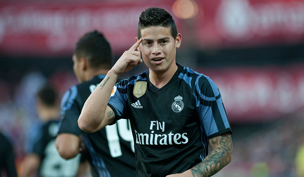 James Rodriguez Real Madrid