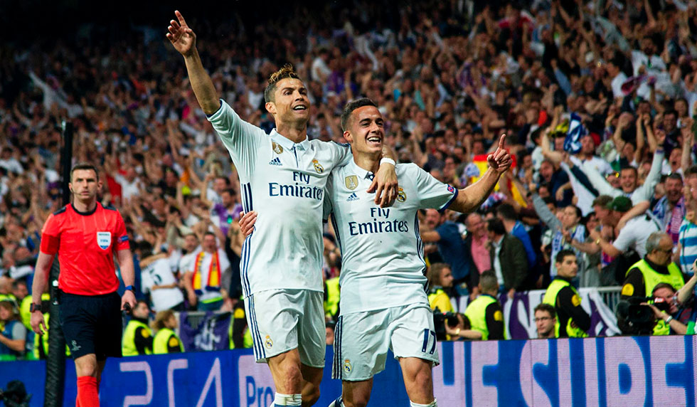Cristiano Ronaldo Lucas Vázquez