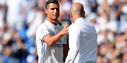 Cristiano Ronaldo Zinédine Zidane