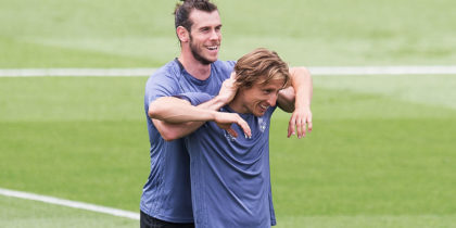 Gareth Bale Luka Modric