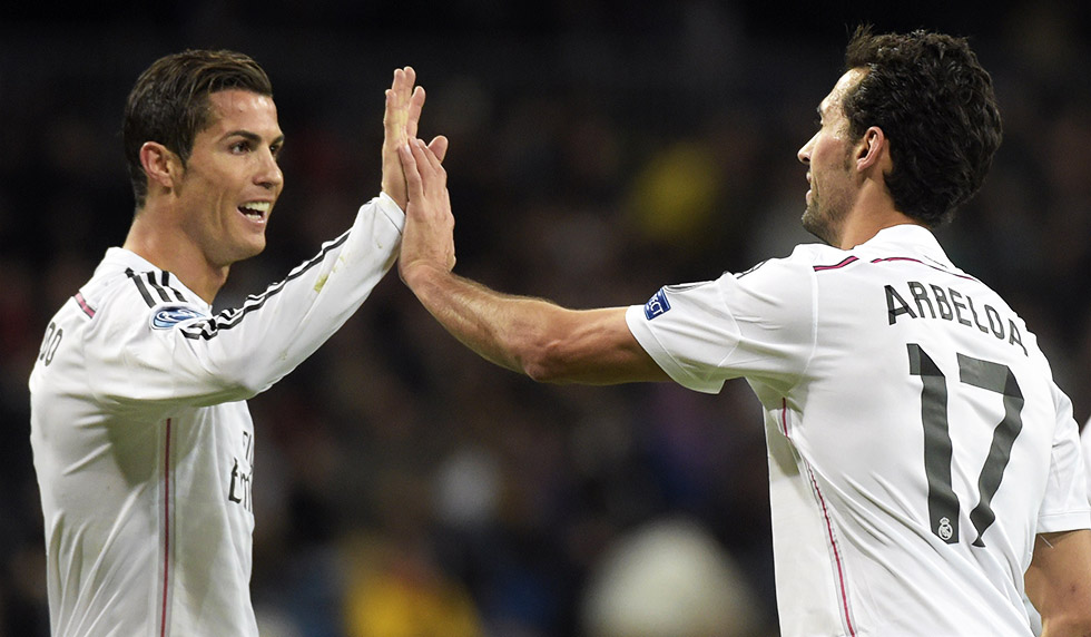 Álvaro Arbeloa Cristiano Ronaldo