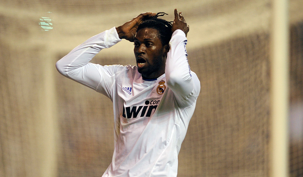 Emmanuel Adebayor Real Madrid