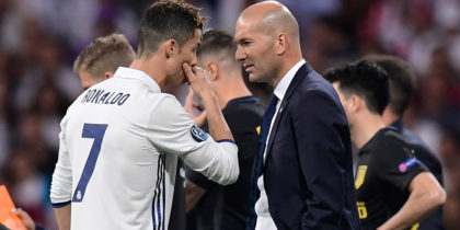 Cristiano Ronaldo Zinédine Zidane