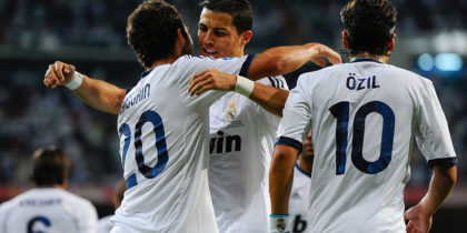 Cristiano Ronaldo Gonzalo Higuaín Mesut Özil