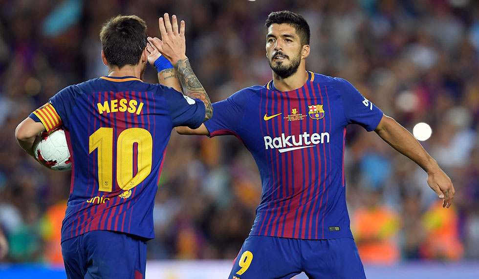 Lionel Messi Luis Suárez
