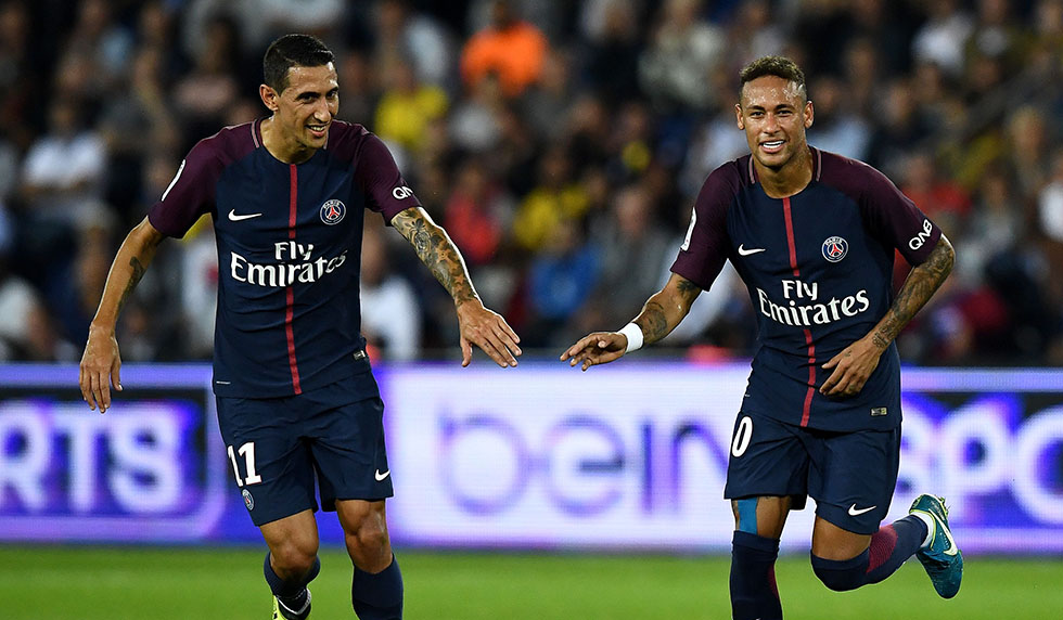 Ángel Di María Neymar