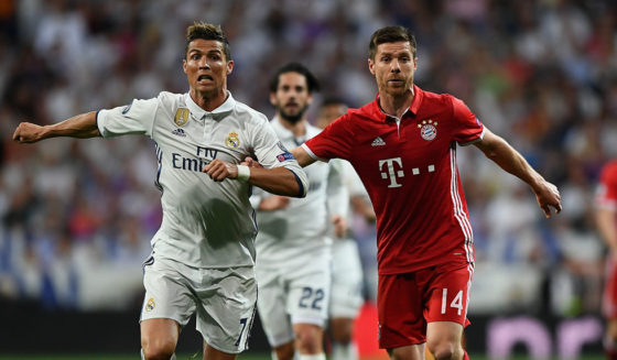 Cristiano Ronaldo Xabi Alonso
