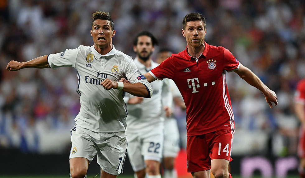 Cristiano Ronaldo Xabi Alonso
