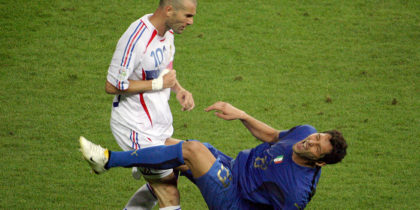 Zinédine Zidane Marco Materazzi