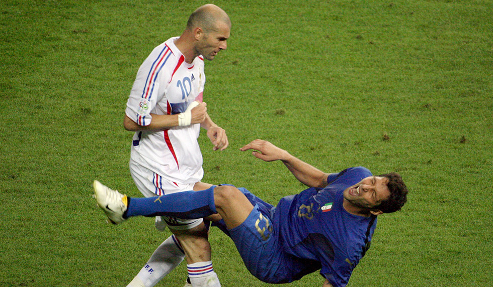 Zinédine Zidane Marco Materazzi