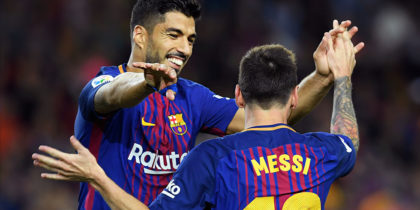 Luis Suárez Lionel Messi