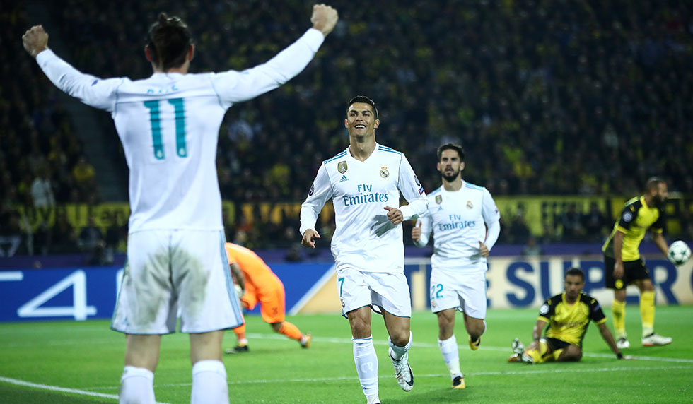 Cristiano Ronaldo Gareth Bale Real Madrid