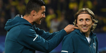 Cristiano Ronaldo Luka Modric