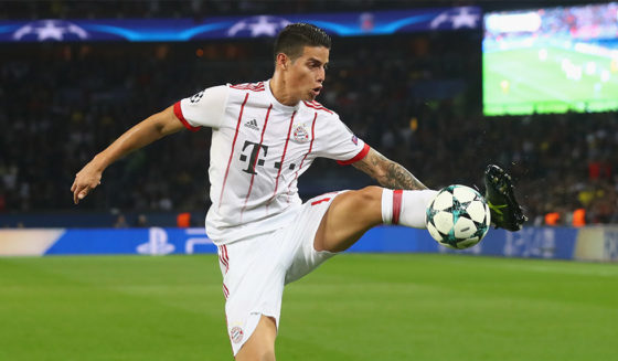James Rodriguez FC Bayern München