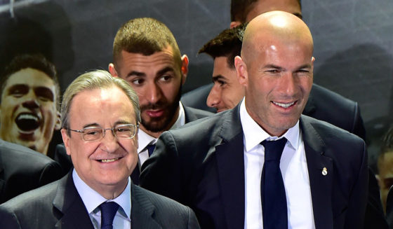 Florentino Pérez Zinédine Zidane