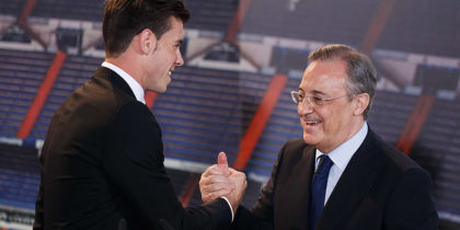Gareth Bale Florentino Pérez