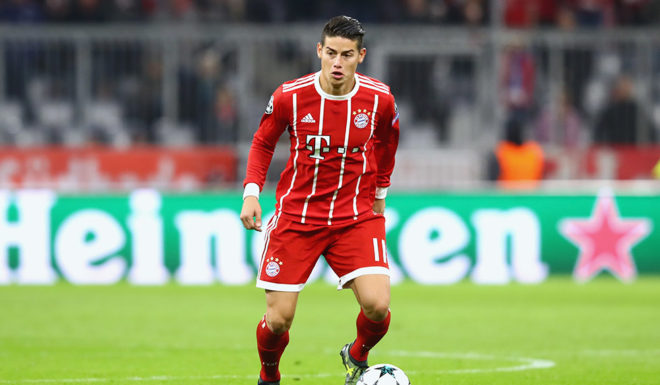 James Rodríguez FC Bayern München