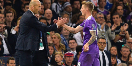 Zinédine Zidane Toni Kroos