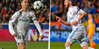 Cristiano Ronaldo Karim Benzema