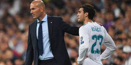 Mateo Kovacic Zinédine Zidane