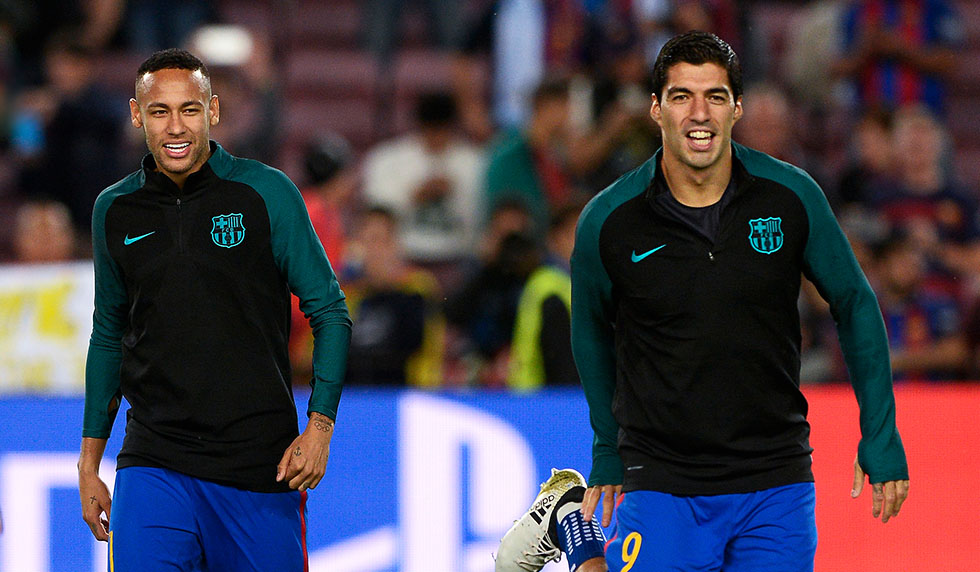 Luis Suárez Neymar