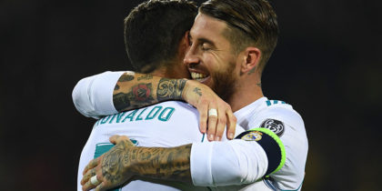 Sergio Ramos Cristiano Ronaldo