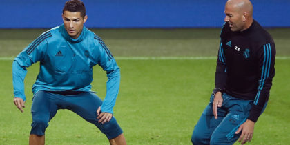 Zinédine Zidane Cristiano Ronaldo