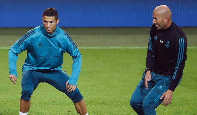 Zinédine Zidane Cristiano Ronaldo