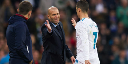 Cristiano Ronaldo Zinédine Zidane