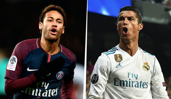 Neymar Cristiano Ronaldo
