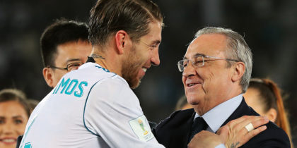 Florentino Pérez Sergio RamosFlorentino Pérez Sergio Ramos