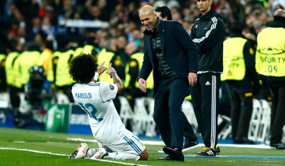Marcelo, Zinedine Zidane