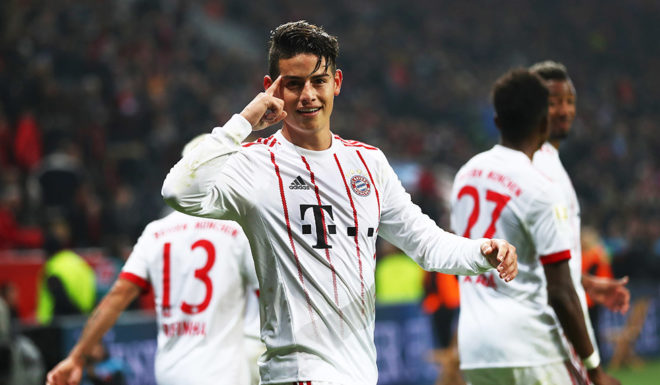 James Rodríguez FC Bayern München