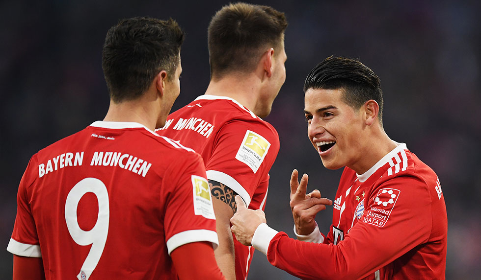 James Rodríguez FC Bayern München