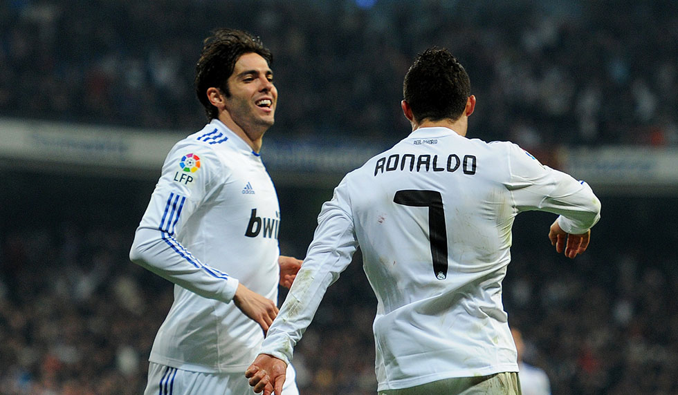 Cristiano Ronaldo Kaká Real Madrid