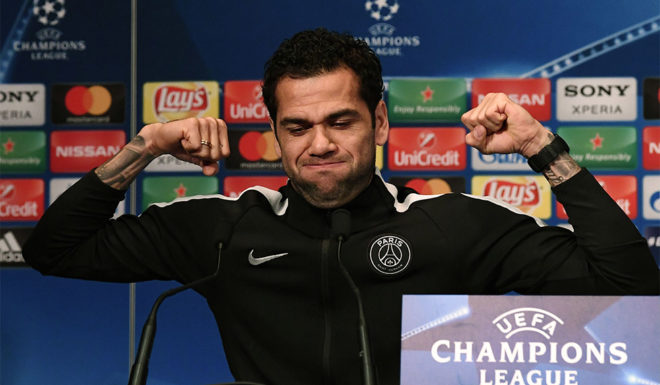 Dani Alves Paris Saint-Germain