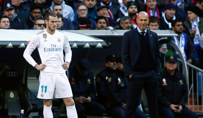 Gareth Bale Zinédine Zidane