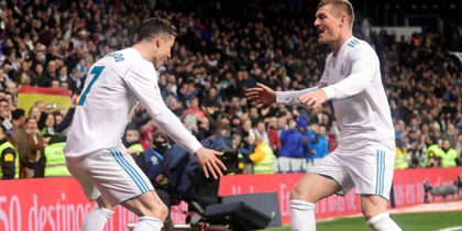 Cristiano Ronaldo Toni Kroos