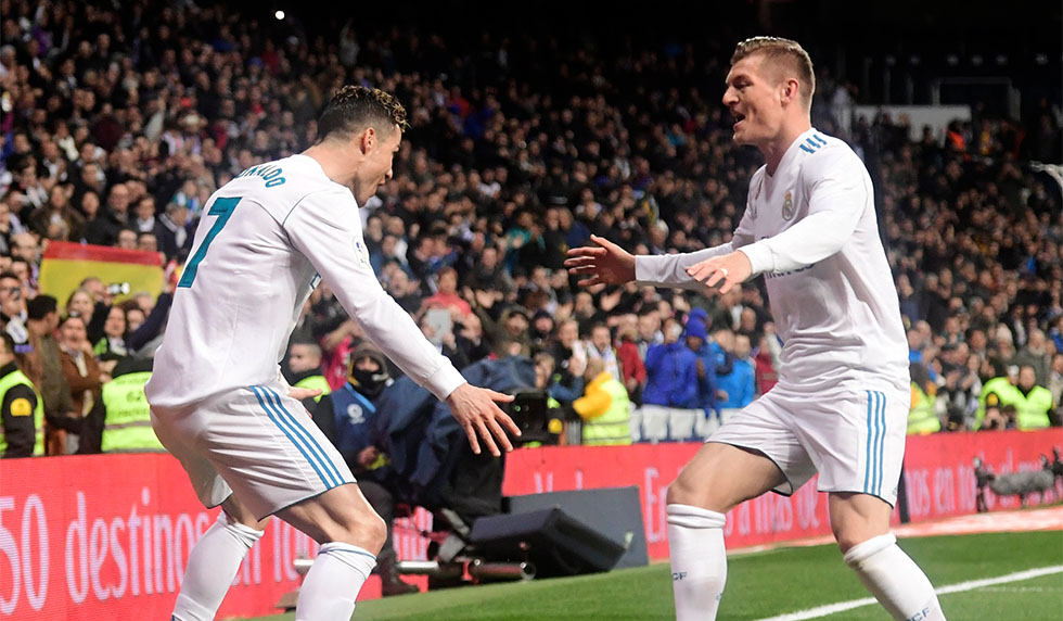 Cristiano Ronaldo Toni Kroos