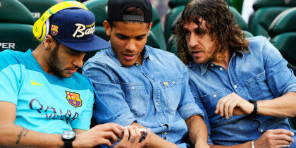 Carles Puyol Neymar