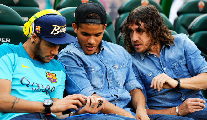Carles Puyol Neymar