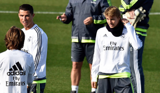 Martin Odegaard Real Madrid