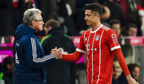 Jupp Heynckes Robert Lewandowski