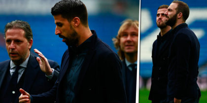 Sami Khedira Gonzalo Higuain
